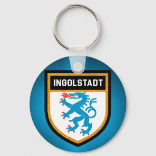 Ingolstadt Flagga Nyckelring
