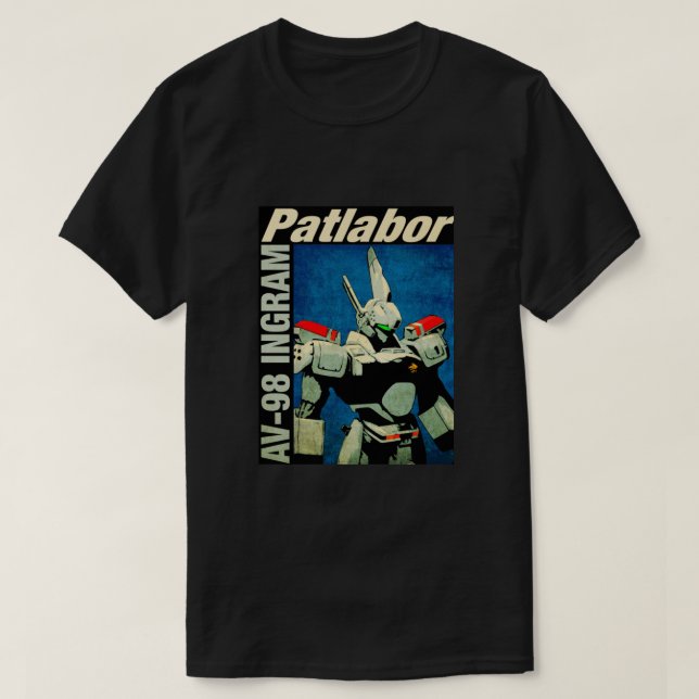 Ingram Patlabor Classic T Shirt (Design framsida)
