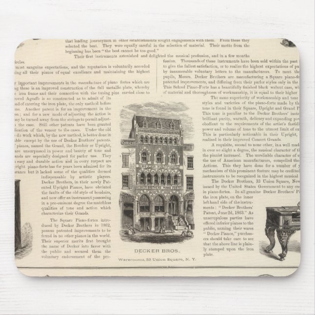 Ingrapham and Gamewell Company Musmatta (Framsidan)