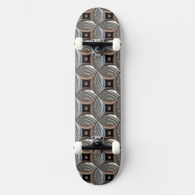 Ingraverad 7 Skateboard Bräda 21,5 Cm (Framsida)