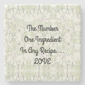 Ingrediens.. KÄRLEK Stenunderlägg