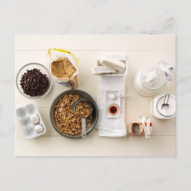 Ingredienser och Verktyg 3 Vykort (Framsida)