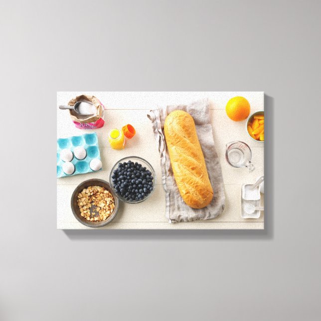 Ingredienser och Verktyg 4 Canvastryck (Framsida)