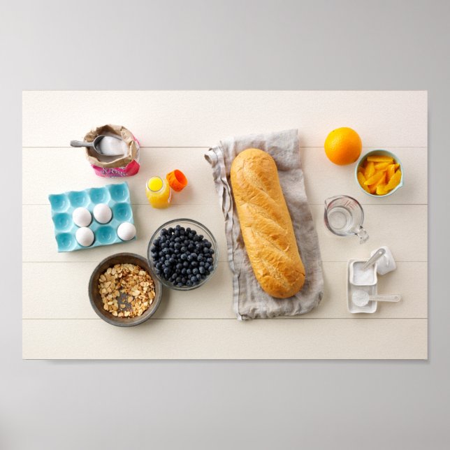 Ingredienser och Verktyg 4 Poster (Framsidan)