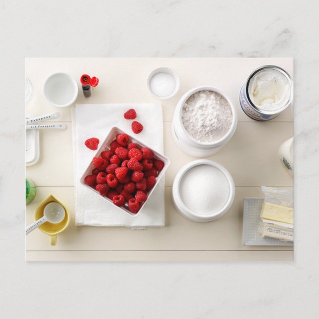 Ingredienser och Verktyg 6 Vykort (Framsida)