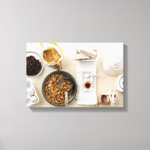 Ingredienser & verktyg 3 canvastryck