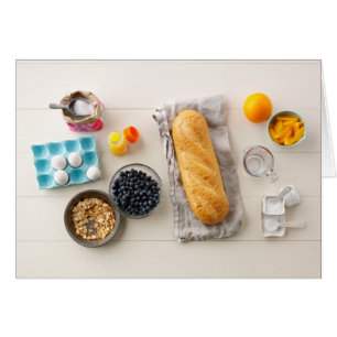 Ingredienser & verktyg 4 hälsningskort