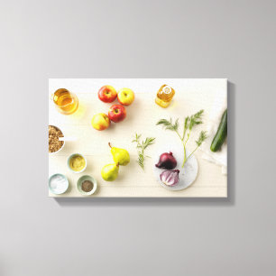 Ingredienser & Verktyg 5 Canvastryck