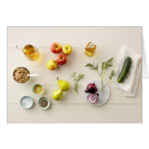 Ingredienser & verktyg 5 hälsningskort