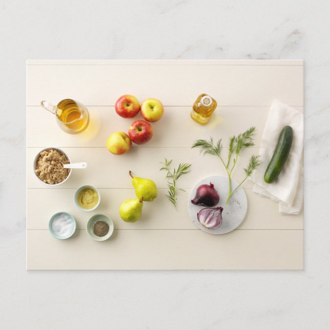 Ingredienser & Verktyg 5 Vykort (Framsida)