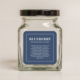 Ingrediensförteckning över Färg i den moderna vita Fyrkantigt Klistermärke