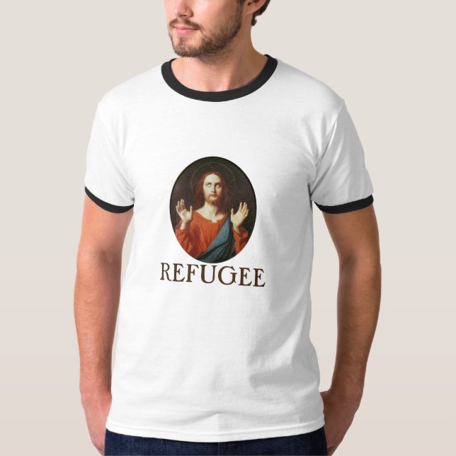 Ingress Ecce Homo som flykting T-shirt (Framsida)