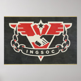 INGSOC 1984 Propaganda Poster