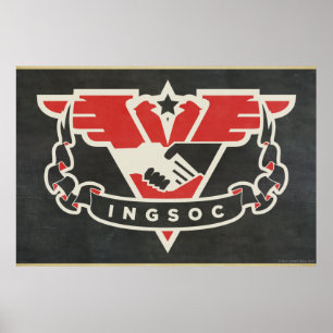 INGSOC 1984 Propaganda Poster