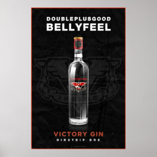 INGSOC 1984 Victory Gin Poster