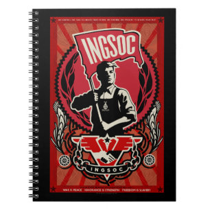 INGSOC-anteckningsbok 1984 Anteckningsbok