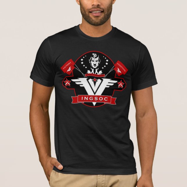 INGSOC Godstanke Propaganda T Tee (Framsida)
