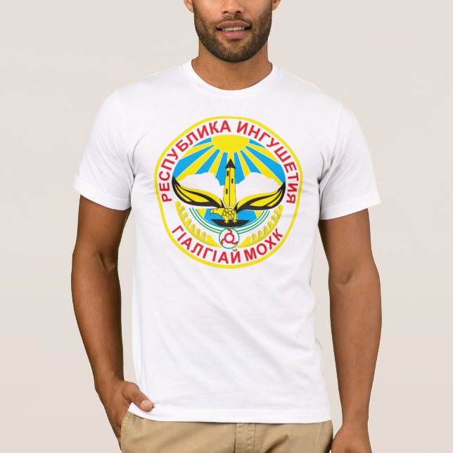 Ingushetia vapensköldT-tröja T Shirt (Framsida)