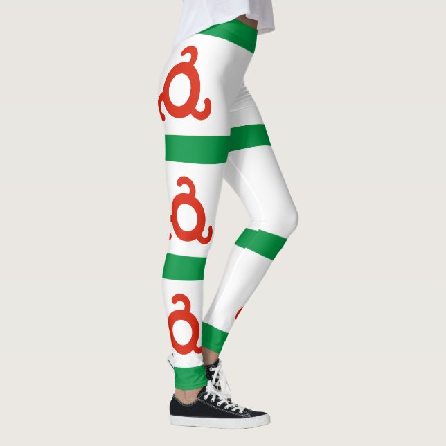 Ingushetiens flagga leggings (Höger)
