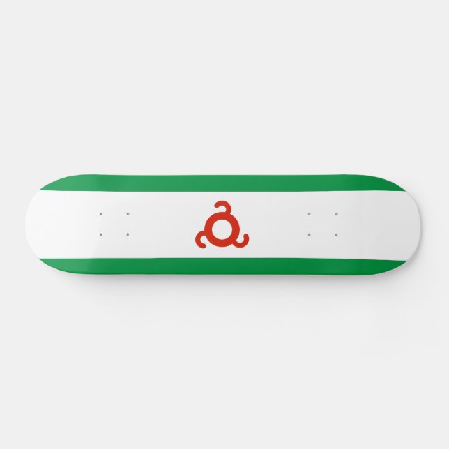 Ingushetiens flagga mini skateboard bräda 18,5 cm (Horz)