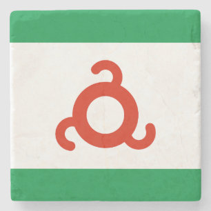 Ingushetiens flagga stenunderlägg
