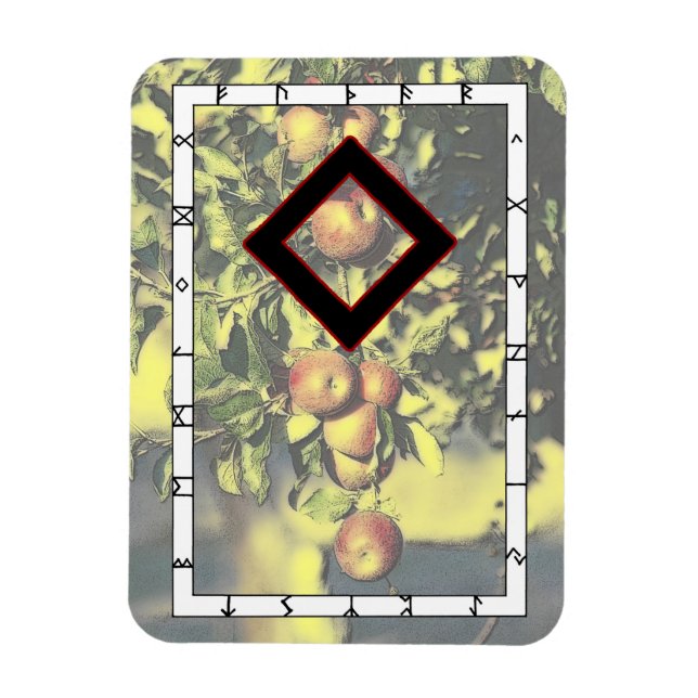 Ingwaz Rune Magnet - Hero! (Vertikal)