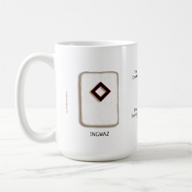 Ingwaz Runsten 15 oz. Mugg (Vänster)