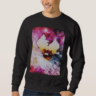 Inhägnad kärlek Los Angeles Vaporwave Estetisk Gl Lång Ärmad Tröja