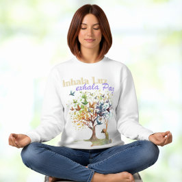 Inhala Luz, Exhala Paz - meditación, yoga T Shirt