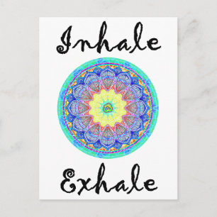 inhalationsexhale vykort
