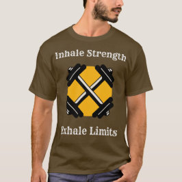Inhalationsstyrka, utstråningsgränser - Motivering T Shirt