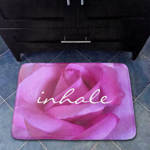 Inhale-citat Shock rosa-fotomodern Ro Badrumsmatta