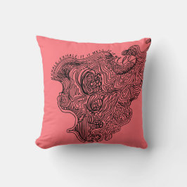 Inhale Exhale Det är bra. Kudde