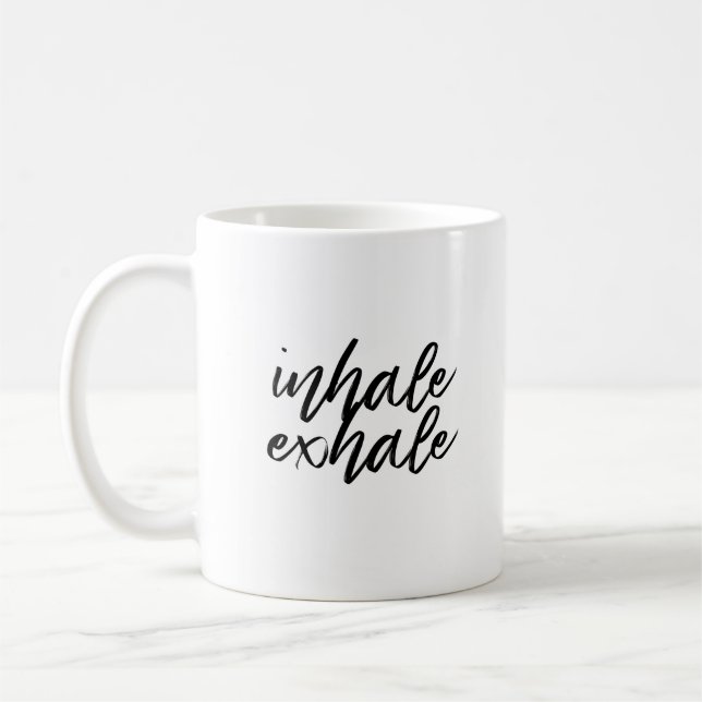 Inhale Exhale Kaffemugg (Vänster)