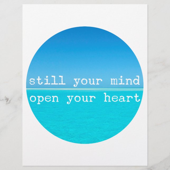 Inhale Exhale Relaxing Meditational Quote (Framsida)
