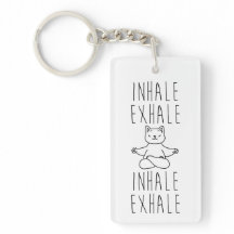 inhale Exhale yoga cat