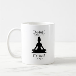Inhale Exhale Yoga Kaffemugg