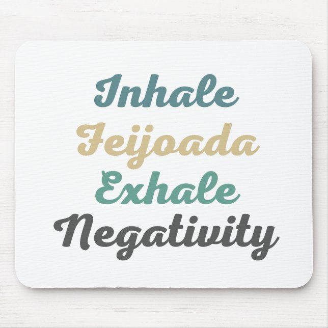Inhale Feijoada Exhale Negativitatimus Pad Musmatta (Framsidan)