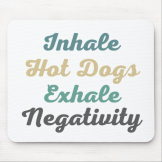 Inhale Hett Hundar Exhale Negativitet Mus Pad Musmatta