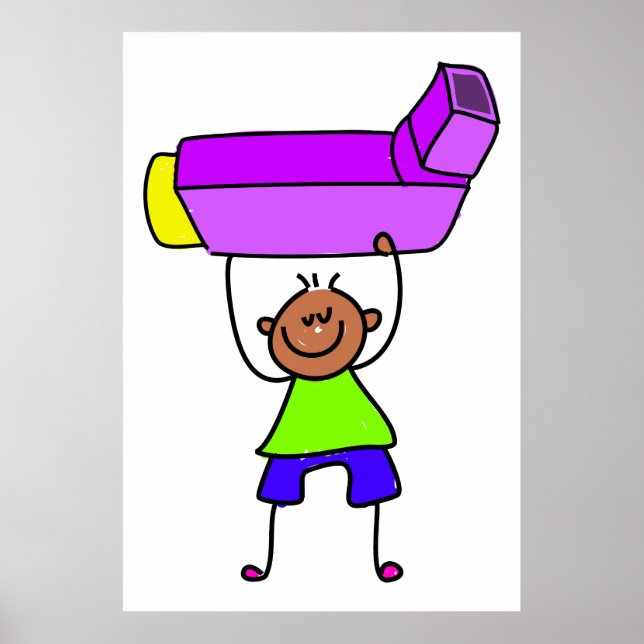 Inhaler Kid Poster (Framsidan)