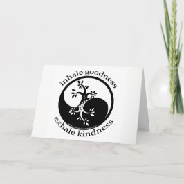 Inhalera Godhet tomma kort