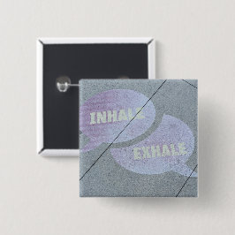 Inhalera-Utandas gatakonst klämmer fast Knapp