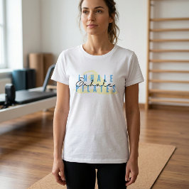 Inhalera Utandning Pilates Citat T-Shirt