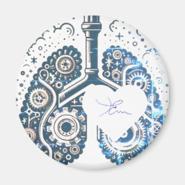 Inhalo de coeur Aimant Magnet