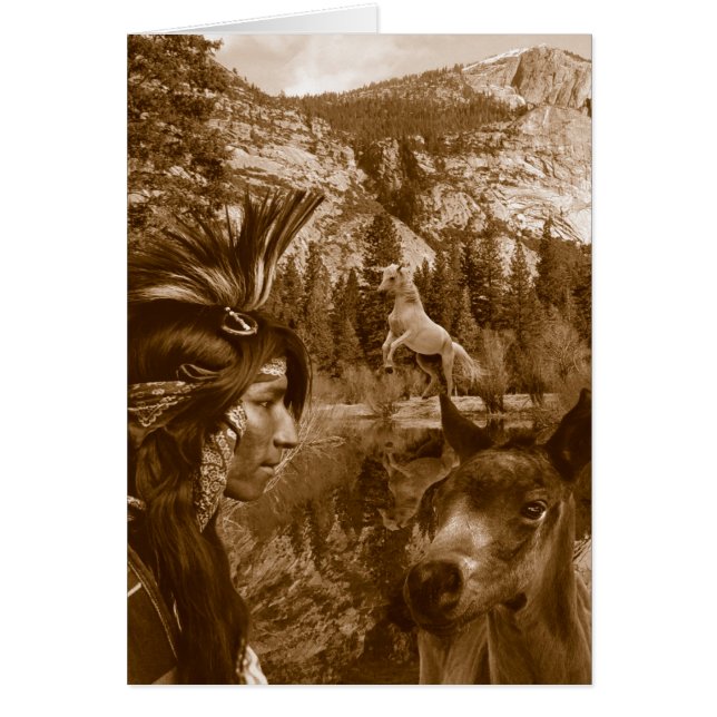 inhemsk amerikan hälsningskort (Framsidan)