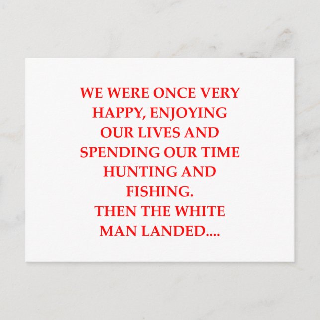 inhemsk amerikan vykort (Framsida)