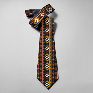 Inhemsk amerikansk indiansk geometrisk mönster slips