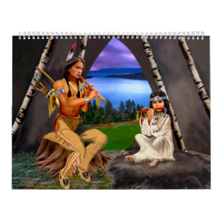 Inhemsk amerikansk indiansk månatlig kalender