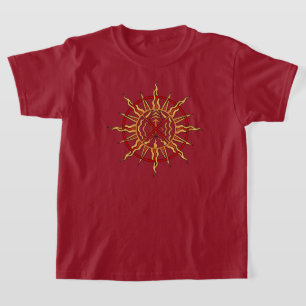 Inhemsk konst T-shirt Barns element Tribal skjorta