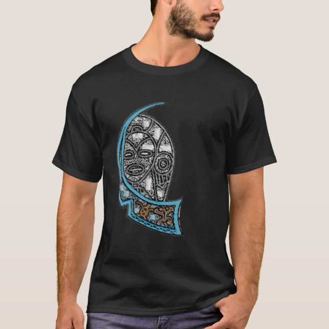Inhemska atbey Goddess Taíno-symbol från Puerto T Shirt (Framsida)